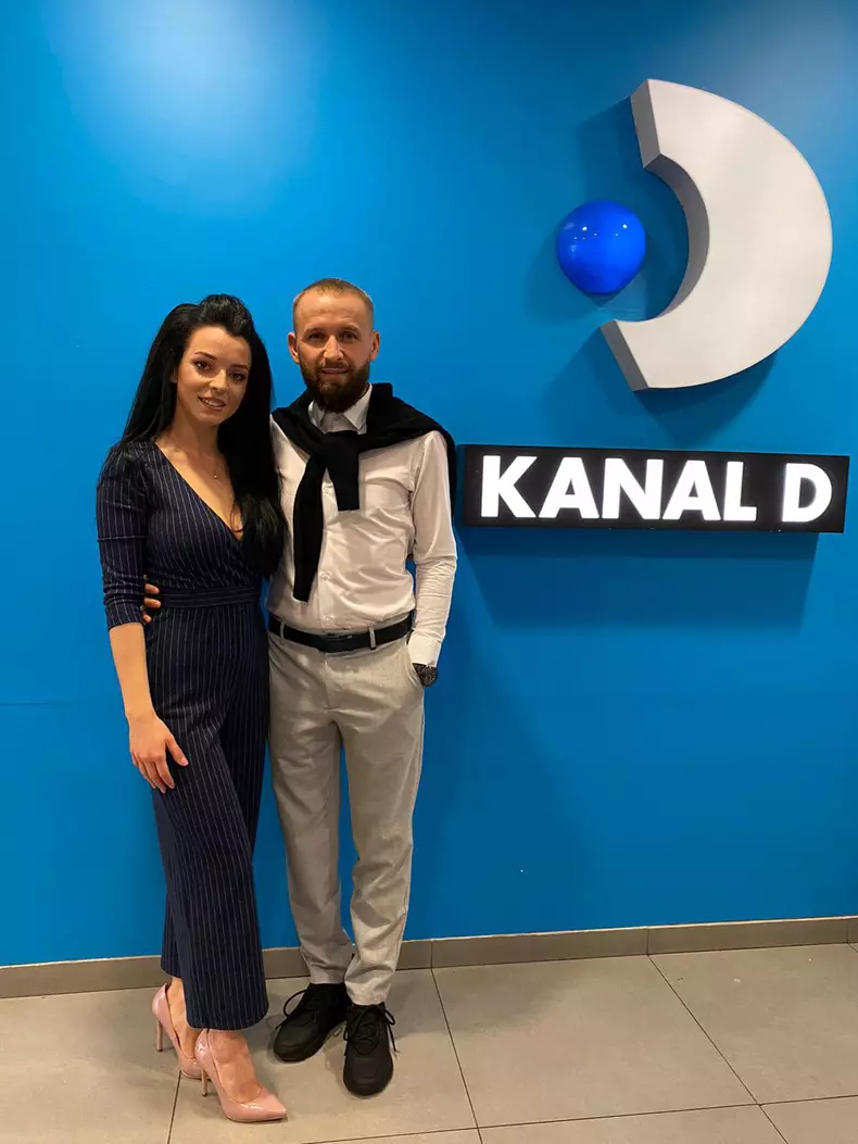 Alin Sălăjean și soția