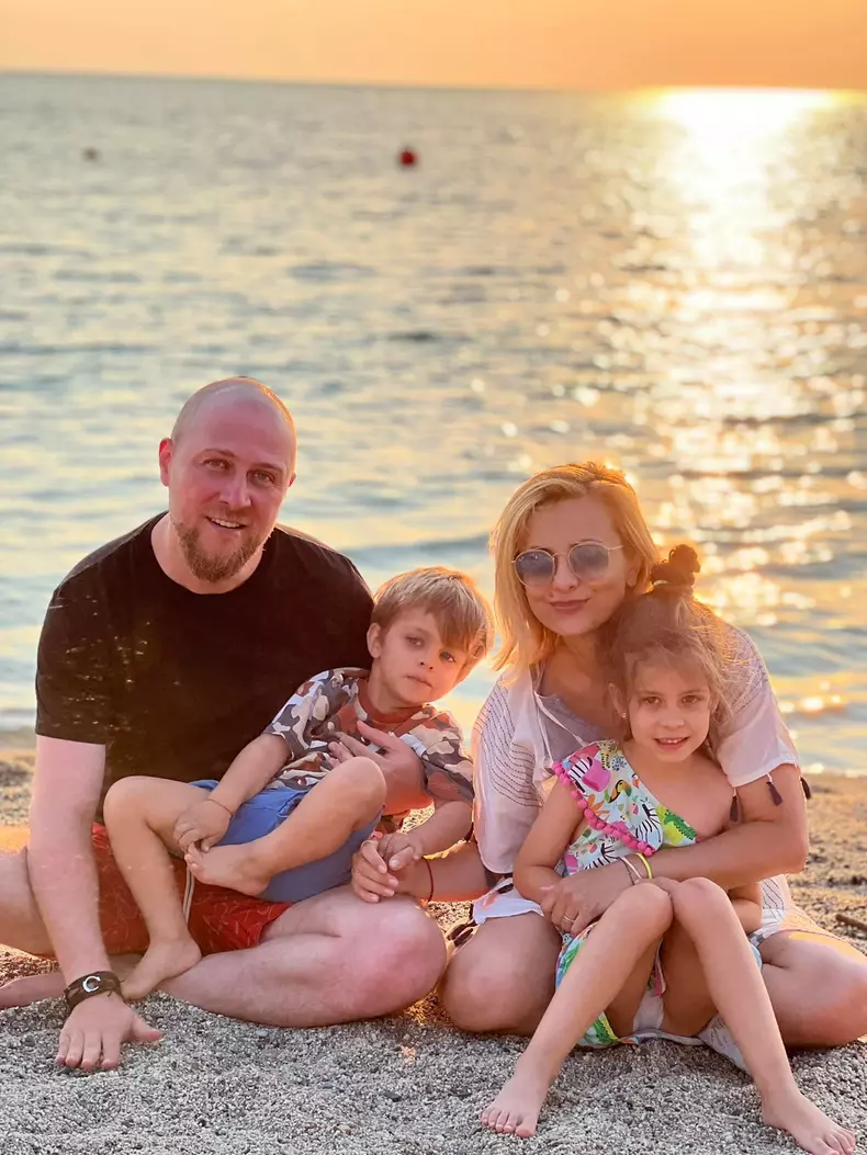 Simona Gherghe in vacanta