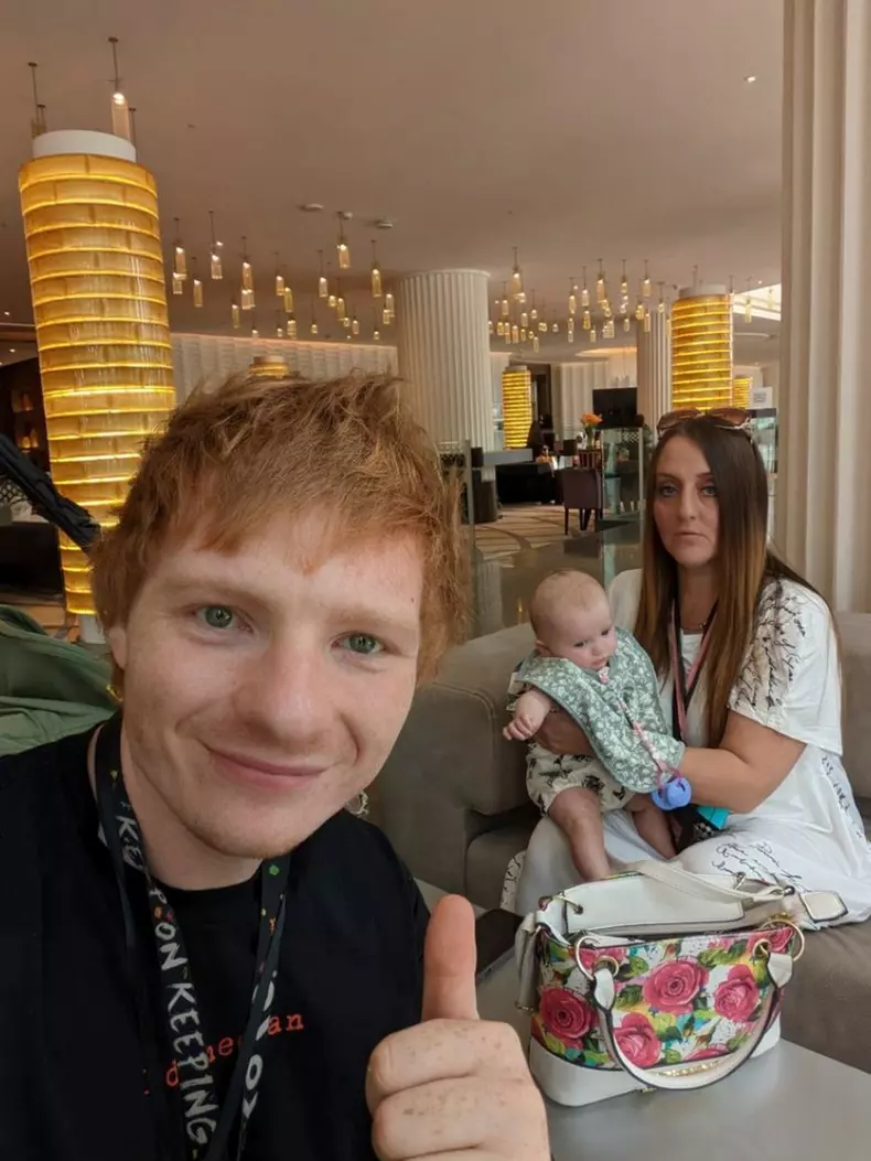 ED SHEERAN PAID FOR MY BABY'S FIRST CHRISTMAS