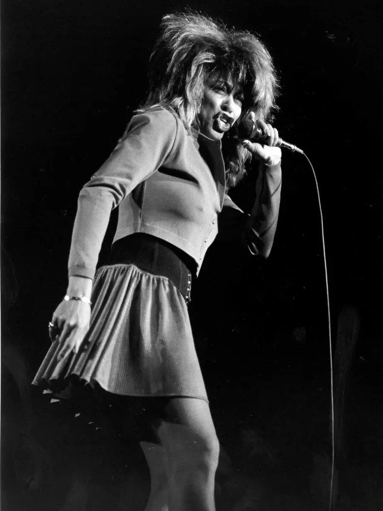 tina turner pe scena