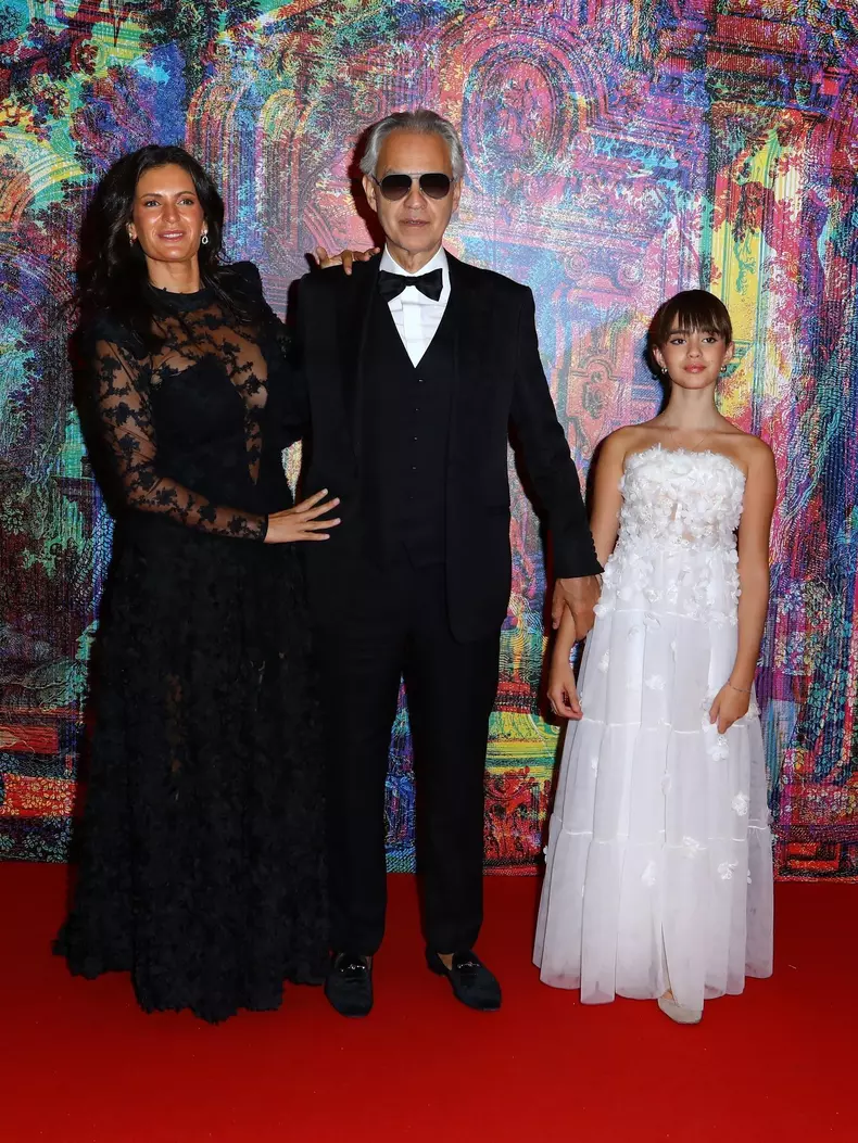 Roma Cinema Fest 2024. Rome Film Fest. Red carpet for the film "Andrea Bocelli 30: The celebration".