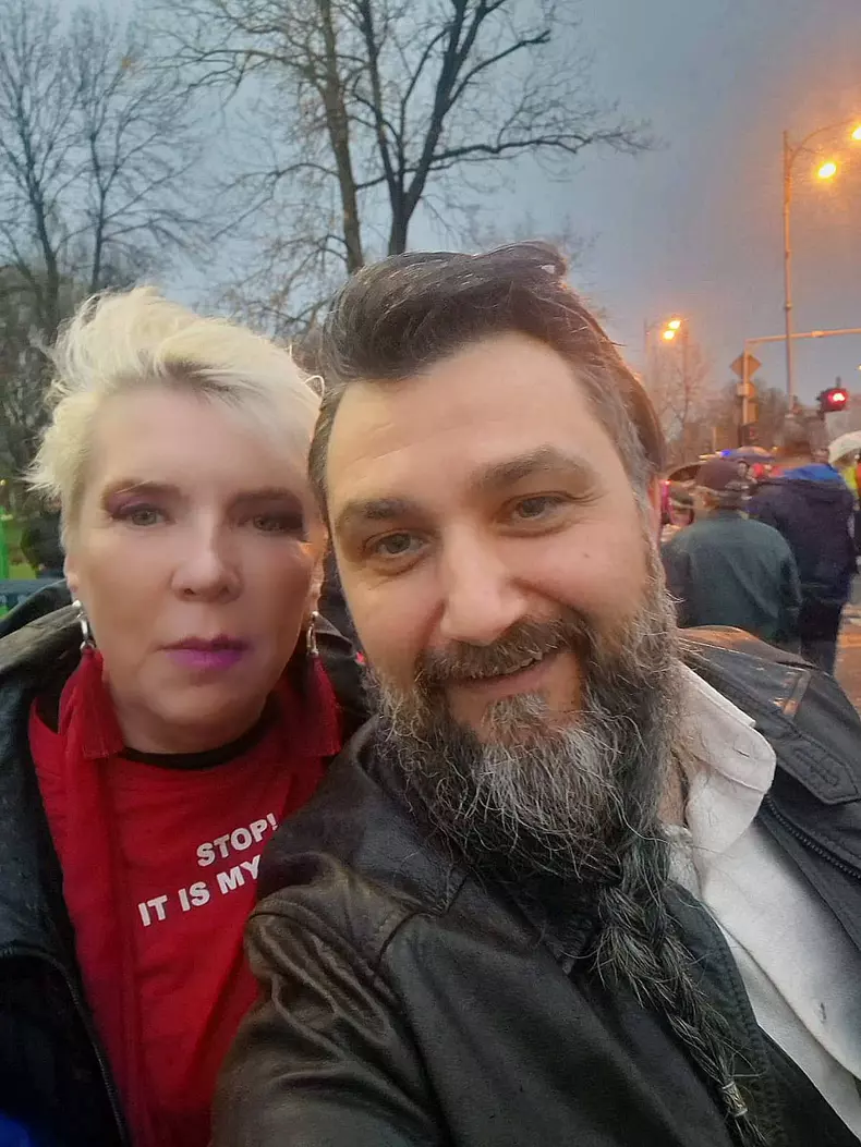 silvia dumitrescu protest