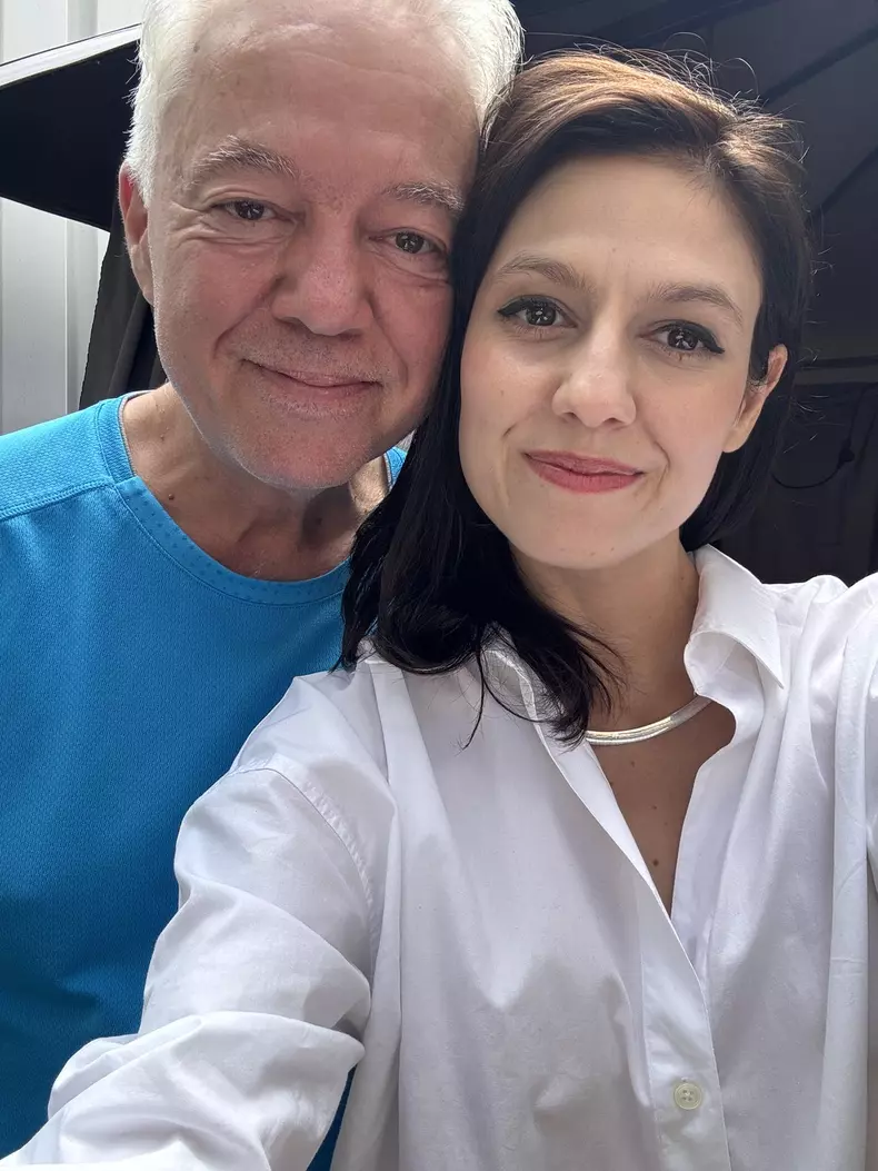 Ada Galeș și tatăl ei