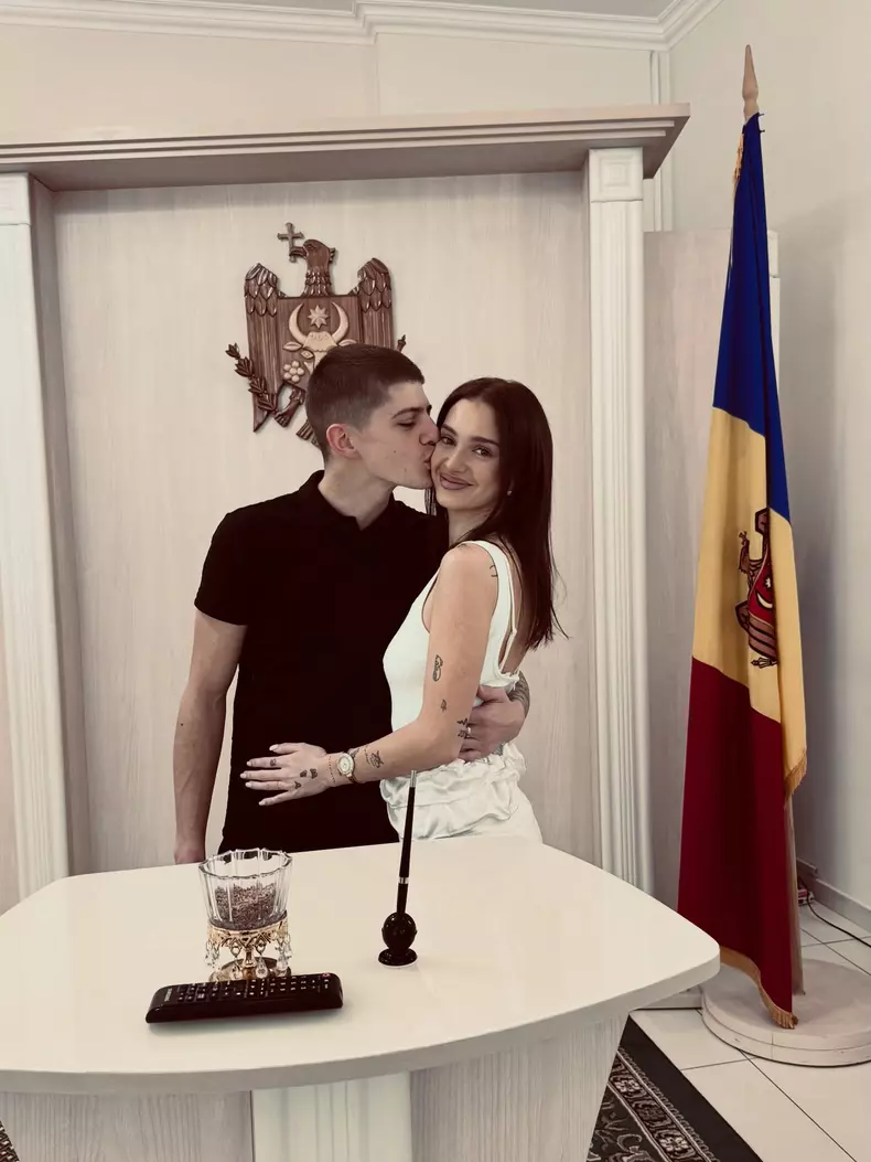 Olga Verbițchi cununie1