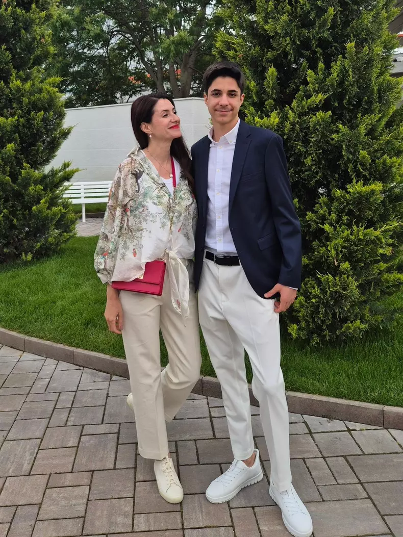 Iuliana Tudor și fiul ei1