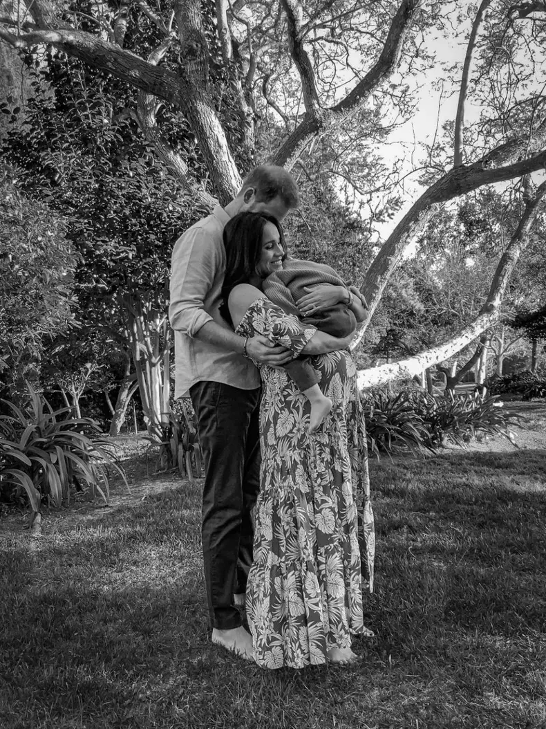 Meghan Markle, Prințul Harry și fiul lor Archie Harrison