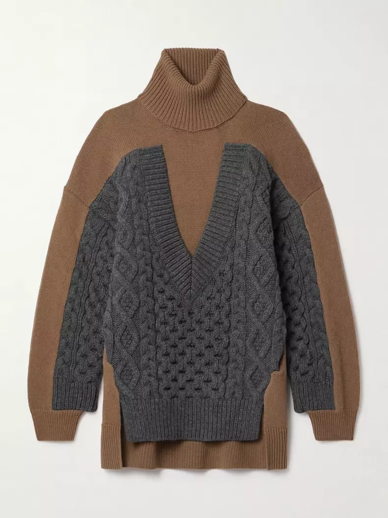 Pulover din lână, Stella McCartney, 1.390 euro, www.net-a-porter.com