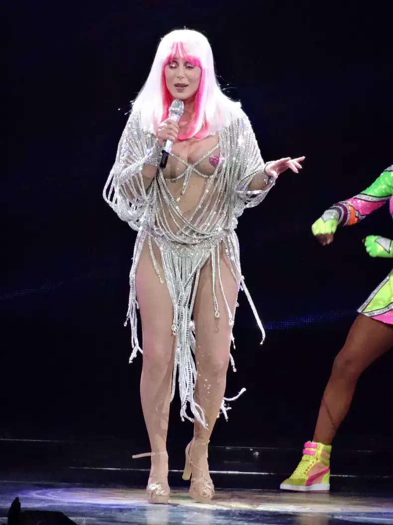 Cher And Cyndi Lauper In Concert At The MGM Grand