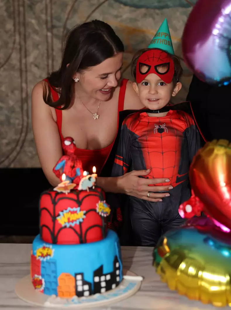 Emily Burghelea și fiul ei (2)