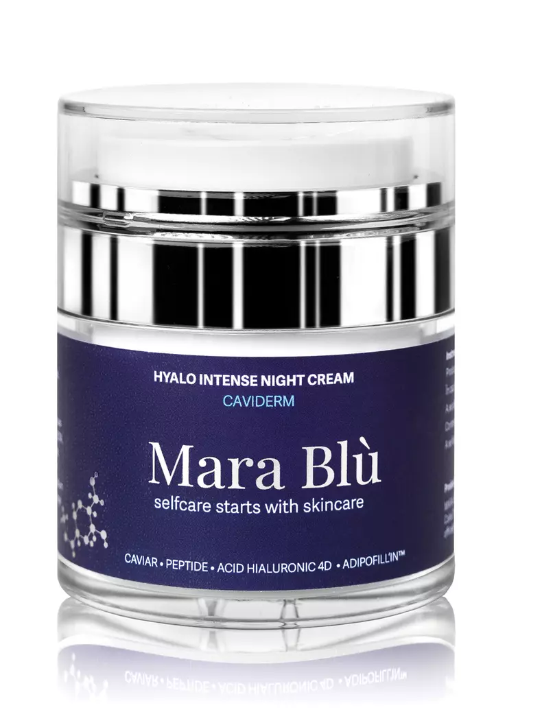 Cremă hidratantă cu efect de lifting Hyalo Intense Night Cream, Mara Blu, 170 lei