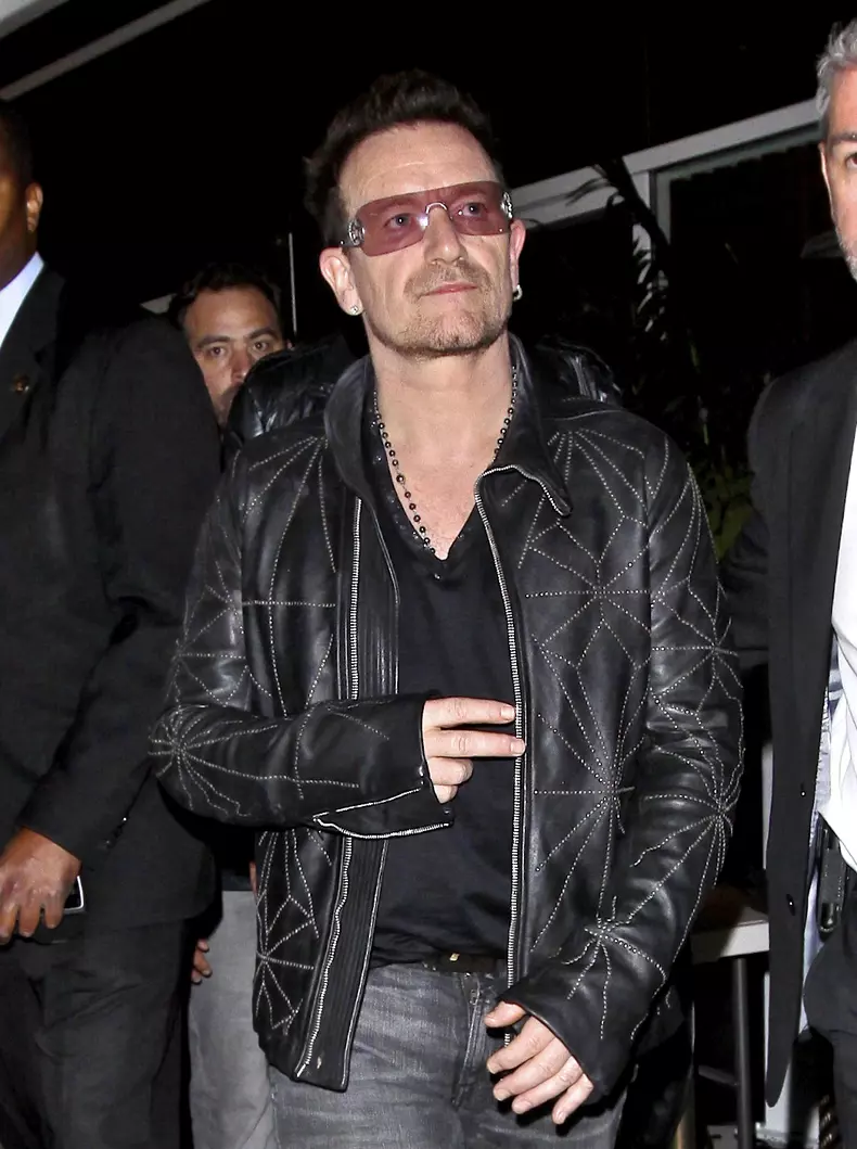 Bono Attends The American Idol After Party