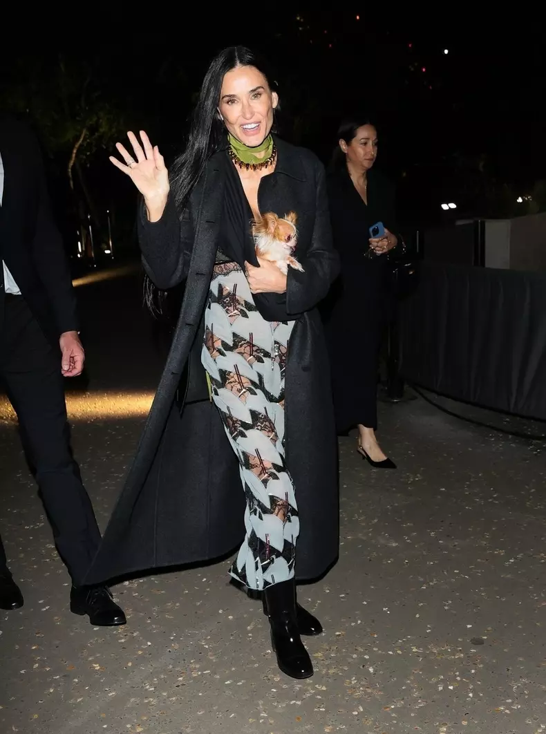 Celebrities pictured at Gucci Cruise star studded Fashion Show