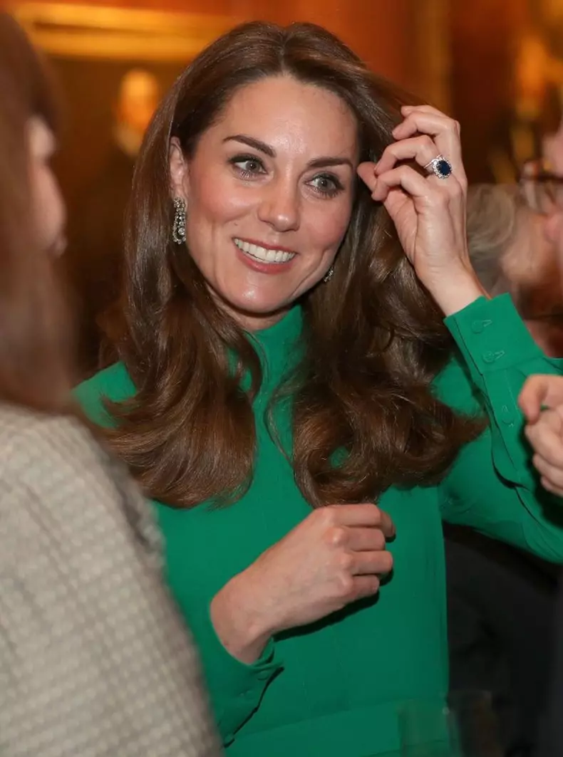 Kate Middleton, la recepția dată de Regina Elisabeta a II-a în onoarea reprezentanților NATO.