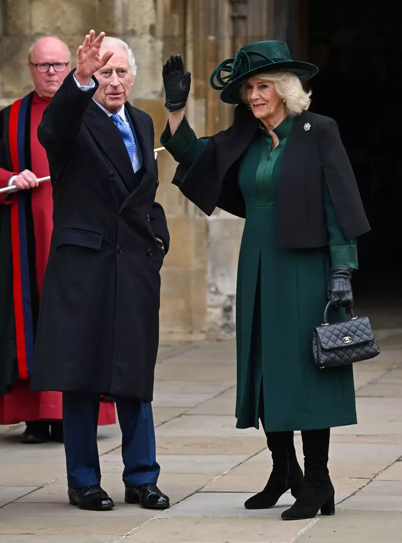 Regele Charles și regina Camilla, la slujba religioasă de Paște