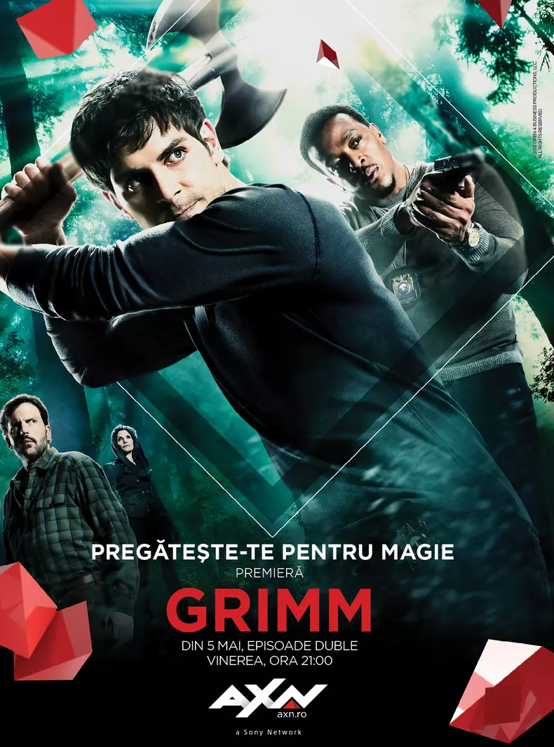AXN difuzează serialul „Grimm” de vineri, 5 mai (1)
