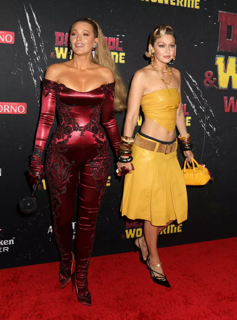 Blake Lively, ravasitoare la premiera filmului „Deadpool & Wolverine” (2)