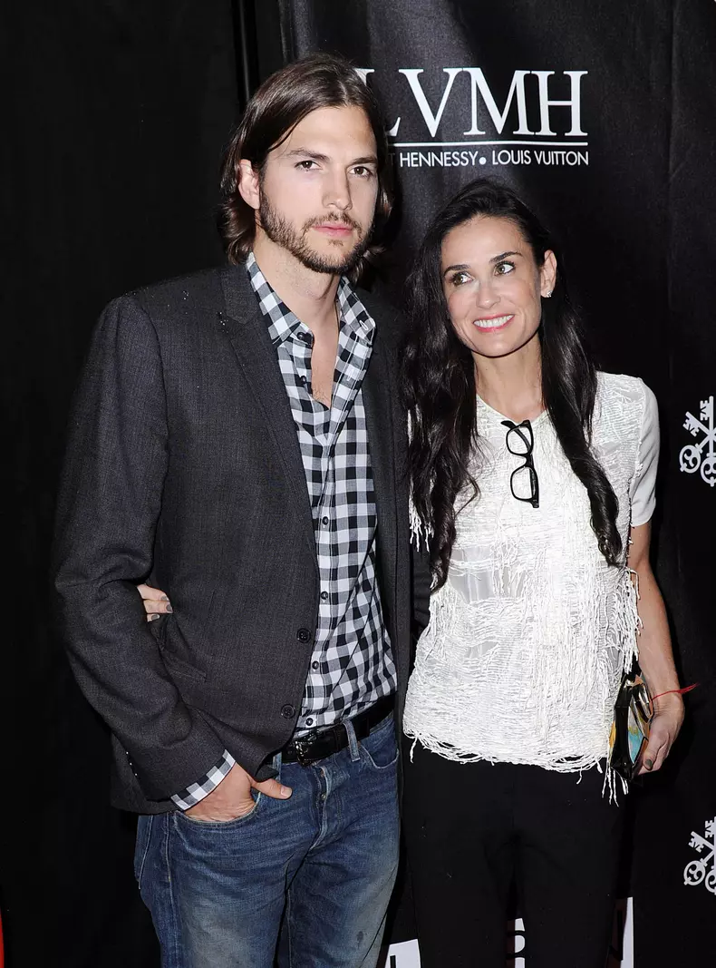 Demi Moore și Ashton Kutcher
