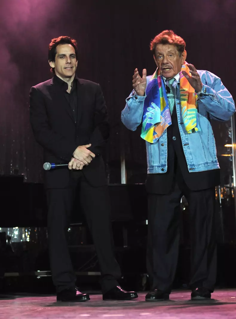 Ben Stiller Honors Dad at New York Alumni in Beverly Hills