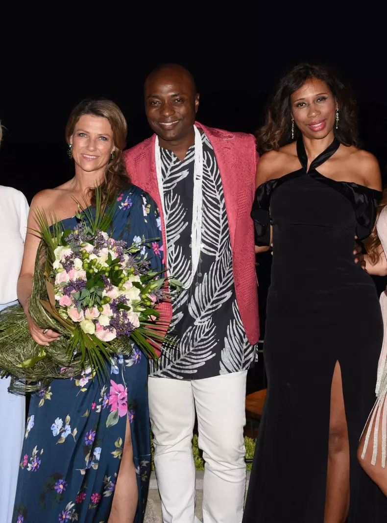 Princess Martha Louise and Shaman Durek in Bodrum