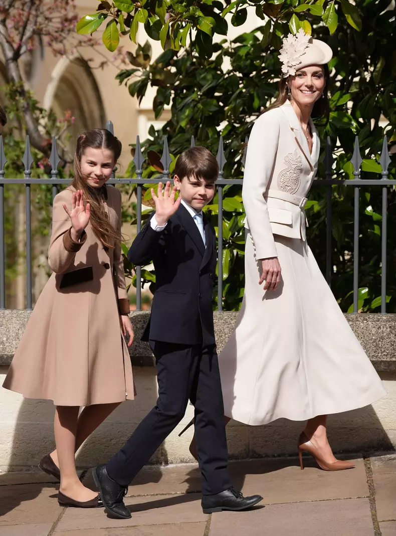 Members Of The Royal Family Attend Easter Service At St George's Chapel Windsor Castle - 05 Apr 2026