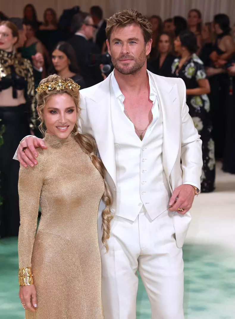 Elsa Pataky și Chris Hemsworth, la Met Gala 2024