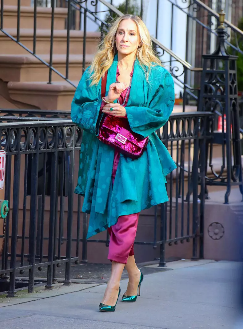 Sarah Jessica Parker On Set - NYC