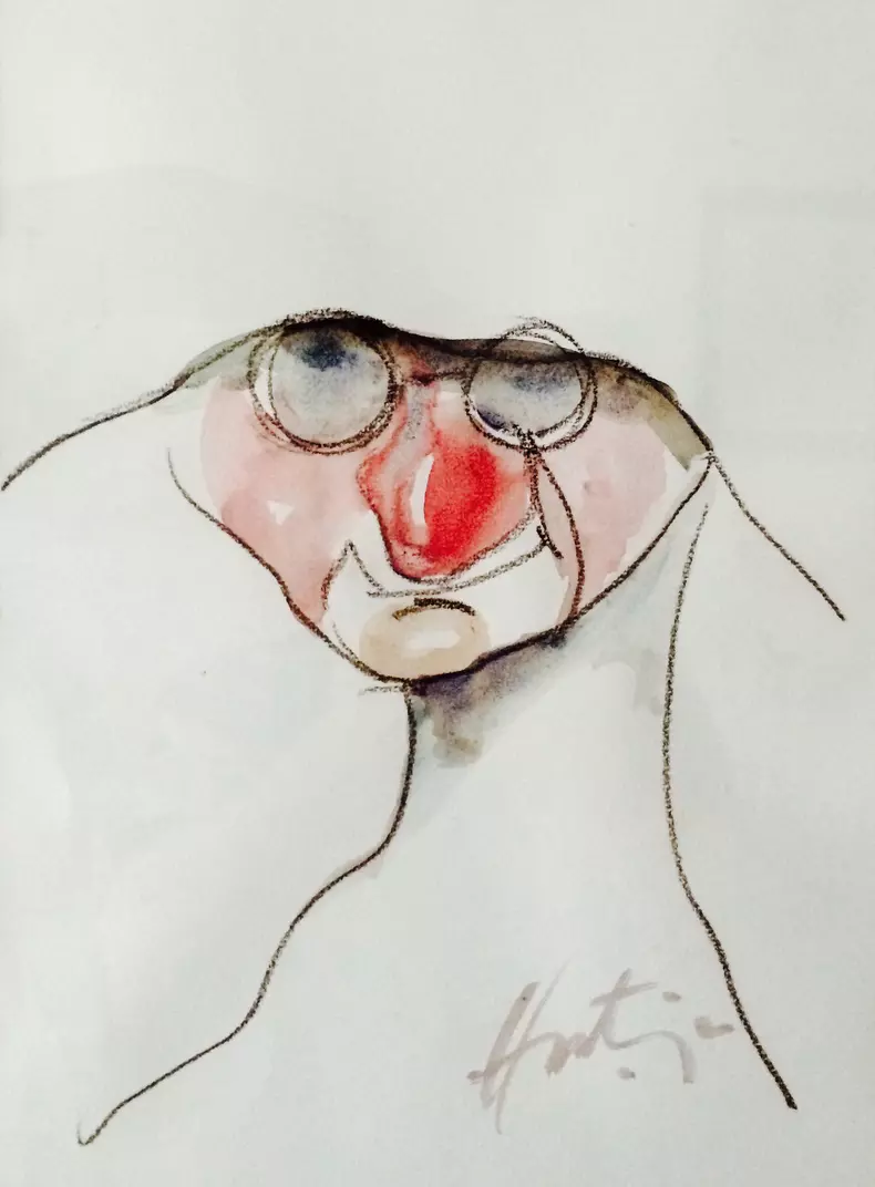 Horatiu Malaele - Autoportret