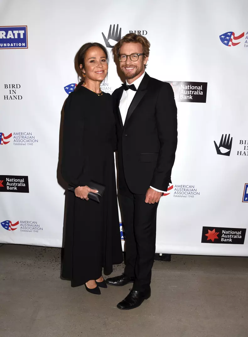 Simon Baker și Rebecca Rigg
