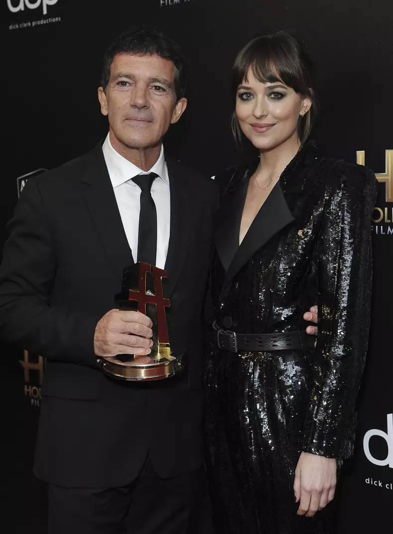 Antonio Banderas, imagine cu Dakota Johnson, fosta lui fiică vitregă 