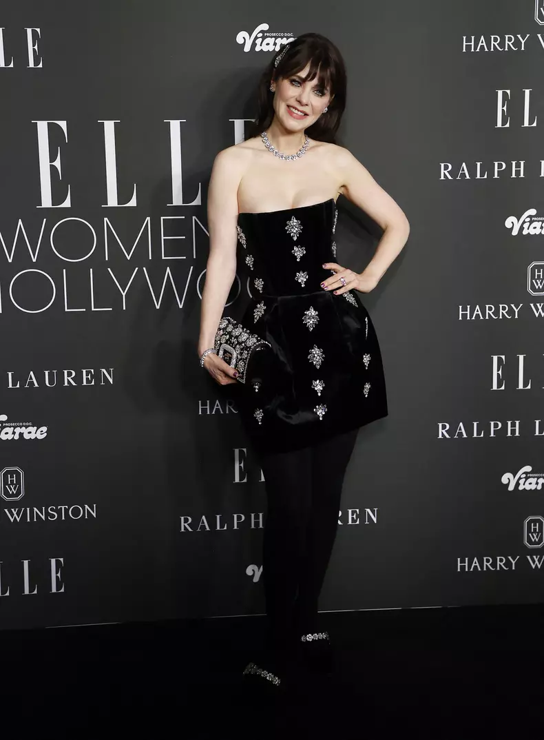 Zooey Deschanel, la Elle Women in Hollywood 2023