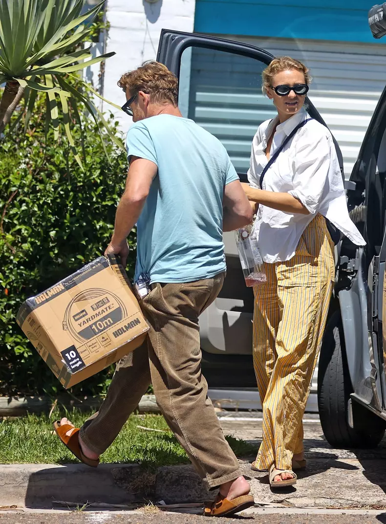 Simon Baker din „The Mentalist” și iubita Bridgette Clark