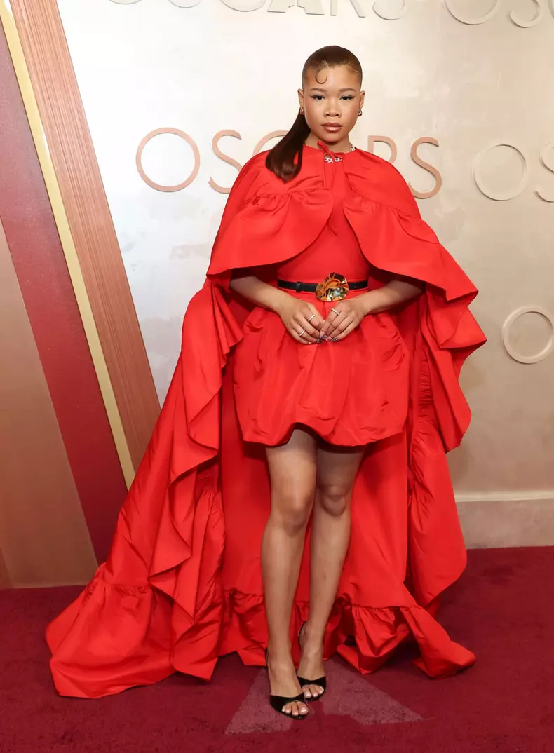 Storm Reid, ținută Alexandre Vauthier Couture