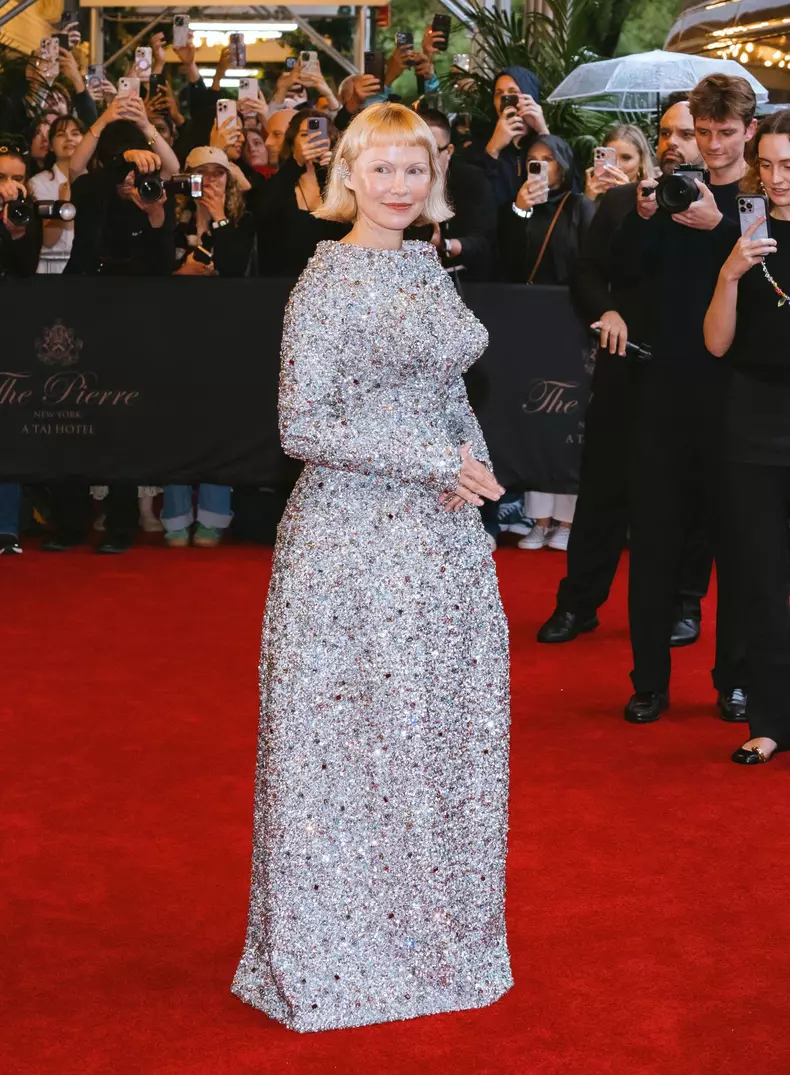 2025 Met Gala Celebrating Superfine: Tailoring Black Style/Departures From The Pierre Hotel