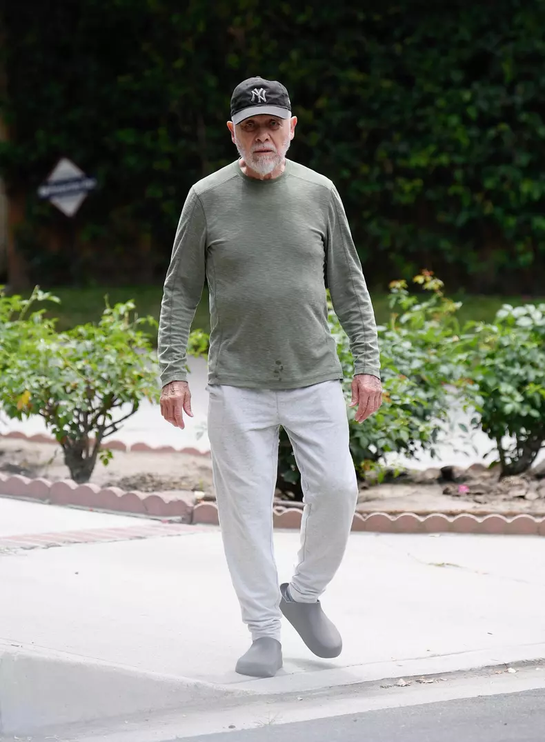 EXCLUSIVE: Hector Elizondo is Spotted on a Rare Outing in Los Angeles.