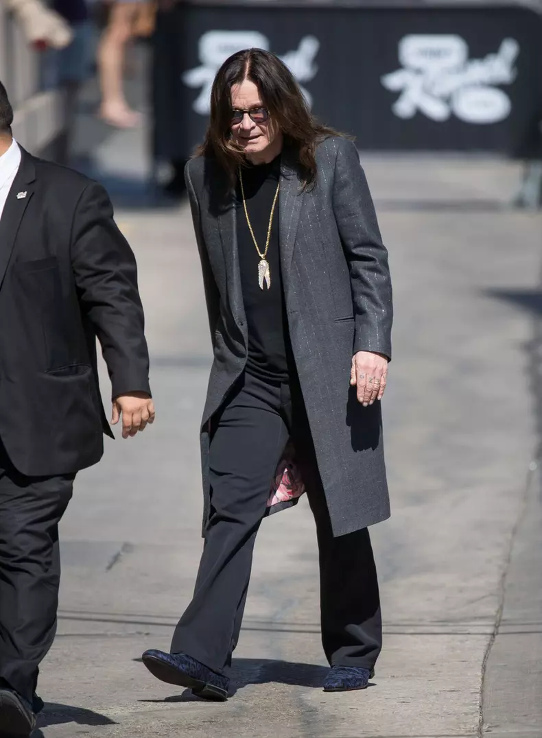 Ozzy Osbourne at 'Kimmel'