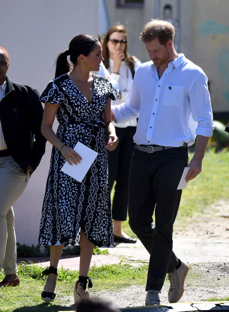 Meghan Markle și Prințul Harry, prima zi de turneu