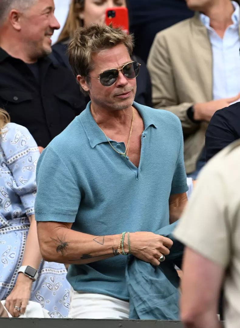 Brad Pitt, apariție uimitoare la Wimbledon 2023