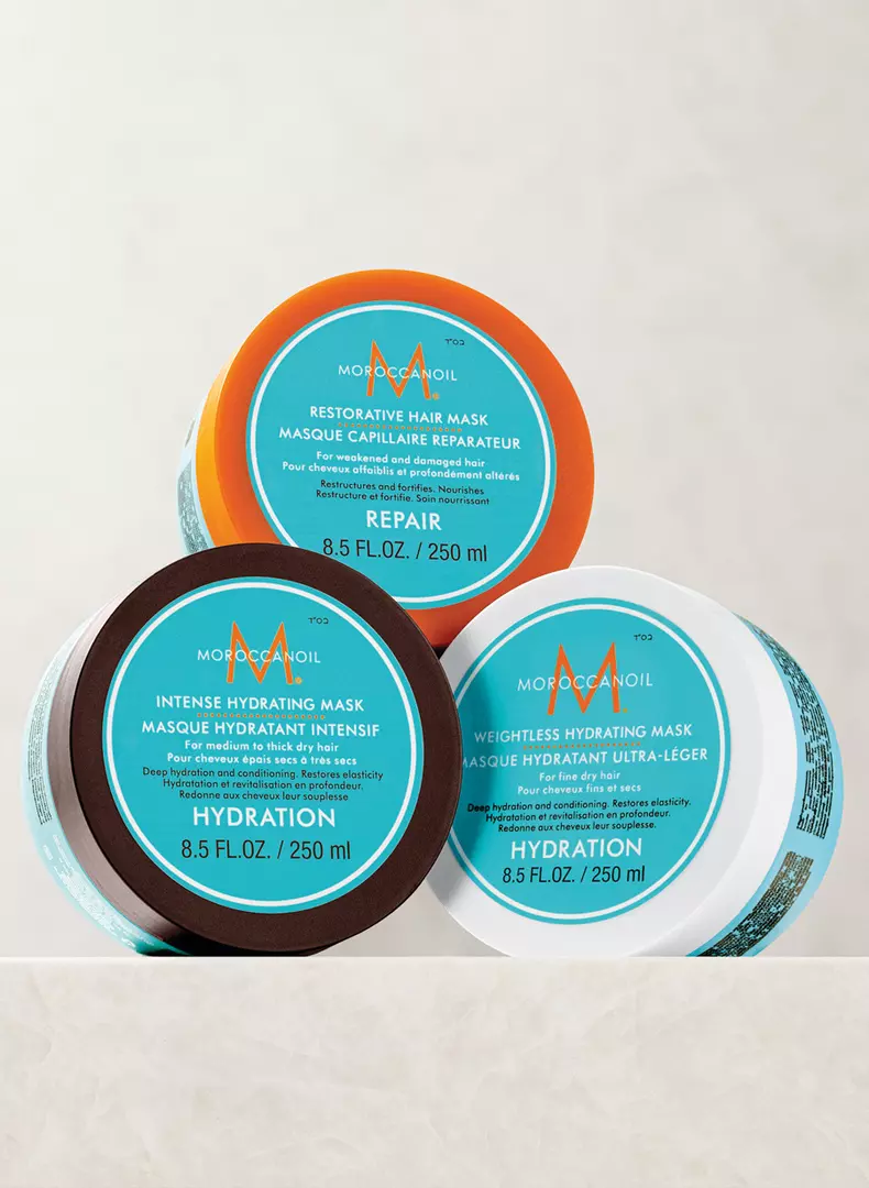 Gama de măști de păr Moroccanoil