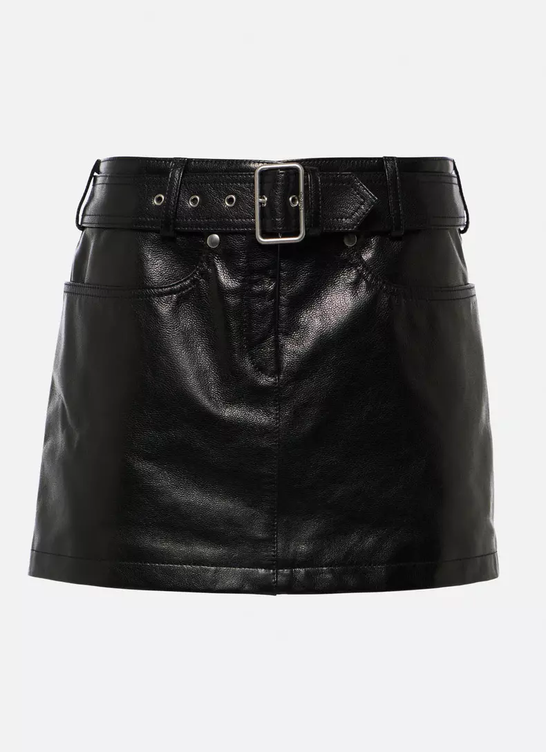 Fustă din piele, Tom Ford, 11.900 lei, magazinul Casa Frumoasă