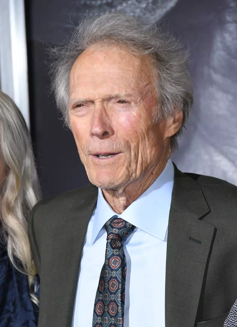 Clint Eastwood alături de cei opt copii