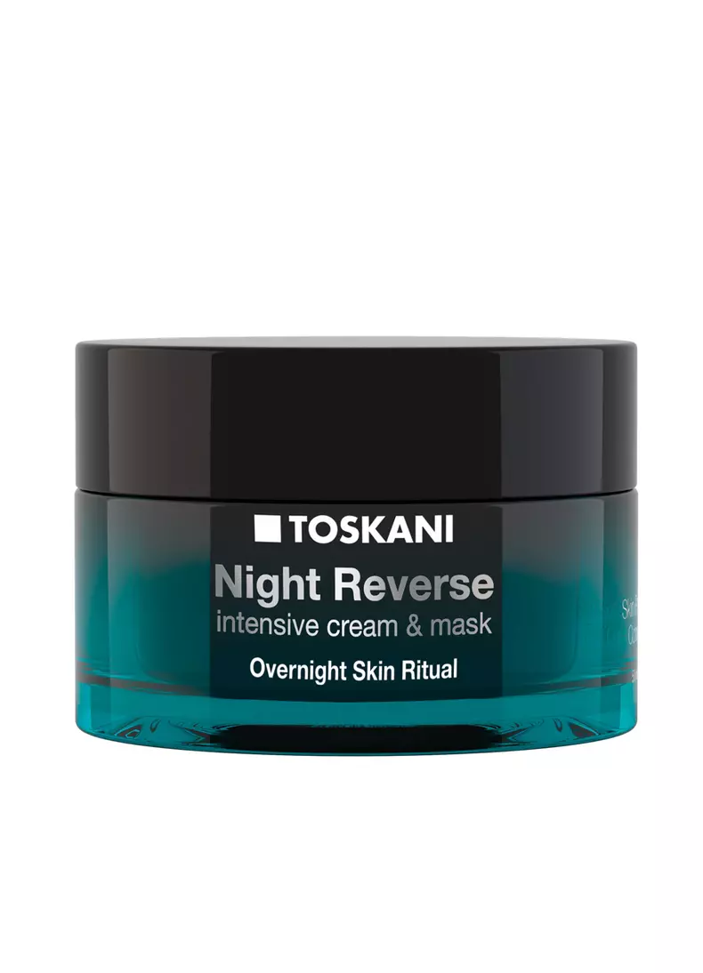 Cremă intens hidratantă Night Reverse Intensive Cream-Mask, Toskani, 485 lei (disponibilă pe topline.ro)