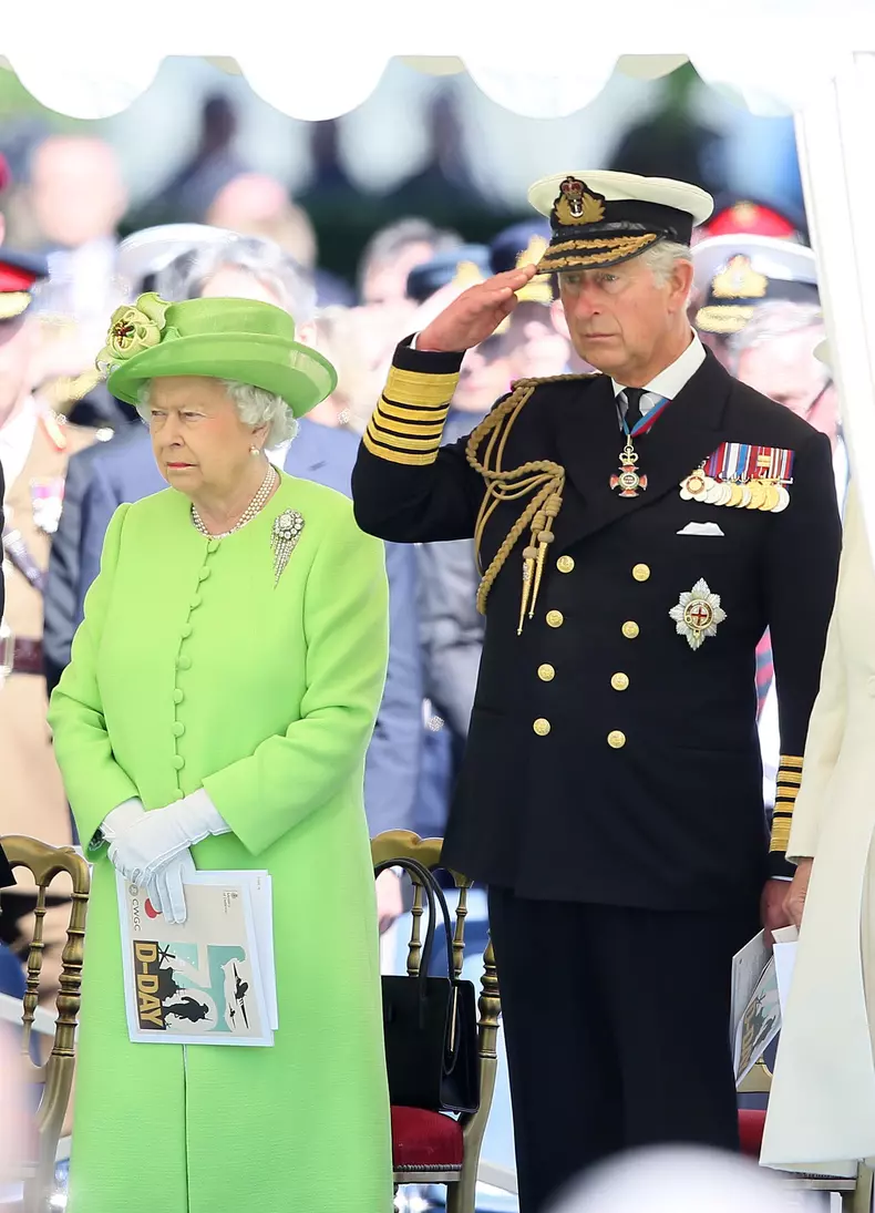Cérémonie de commémoration du 70ème anniversaire du débarquement au cimetière de Bayeux en Normandie