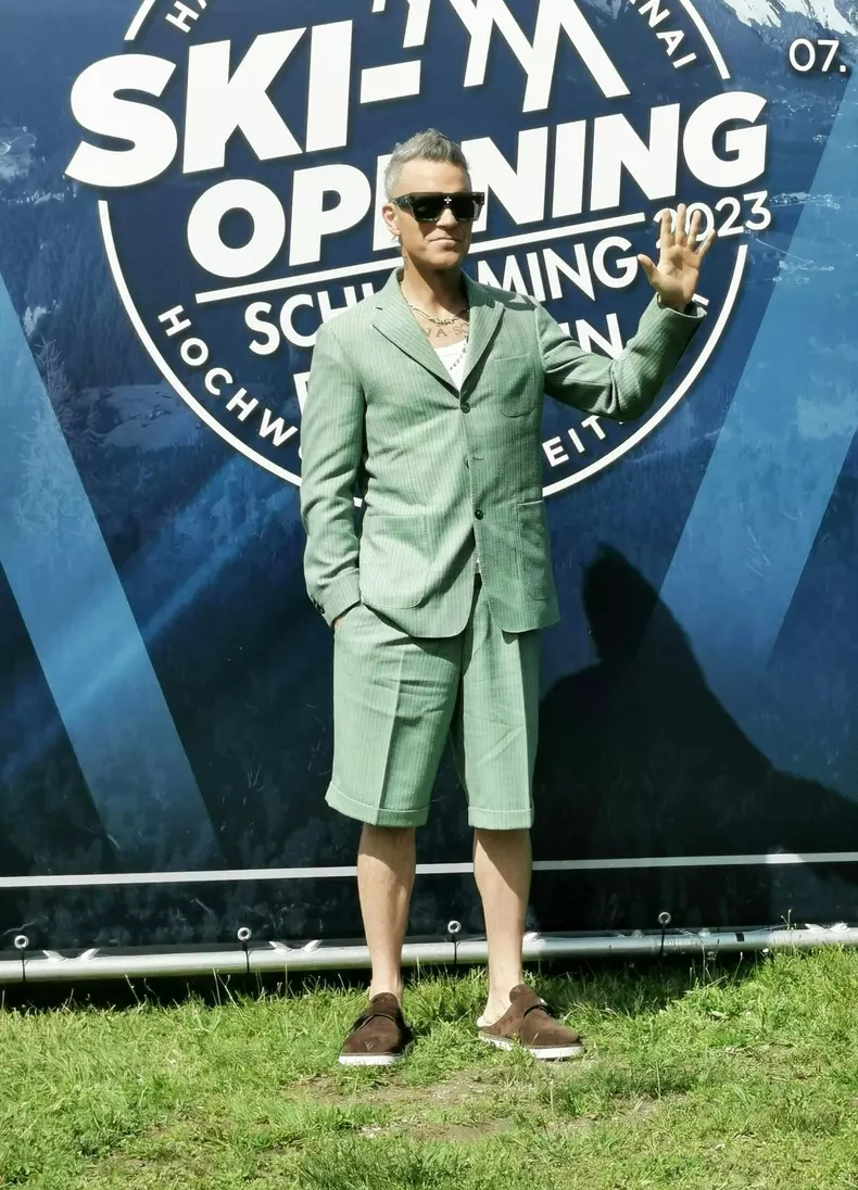 Robbie Williams ia medicamente pentru a slăbi 