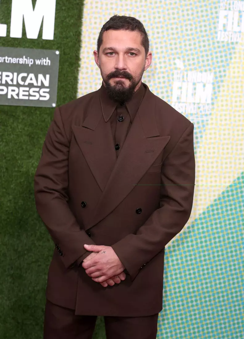 Shia LaBeouf attends ''The Peanut Butter Falcon'' UK Premiere during 63rd BFI London Film Festival in London - 03 Oct 2019