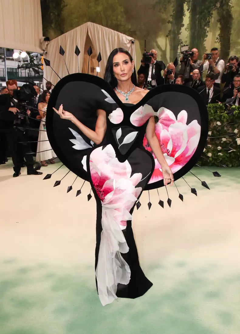Demi Moore la Gala Met 2024