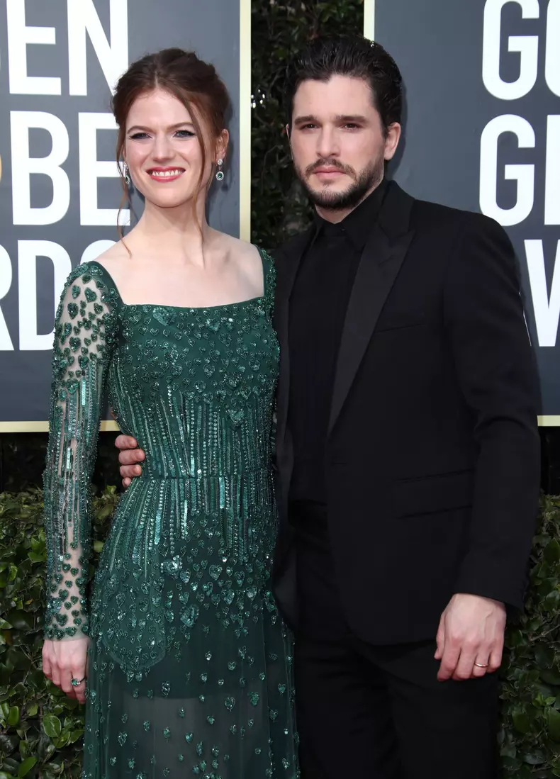 Kit Harrington și Rose Leslie