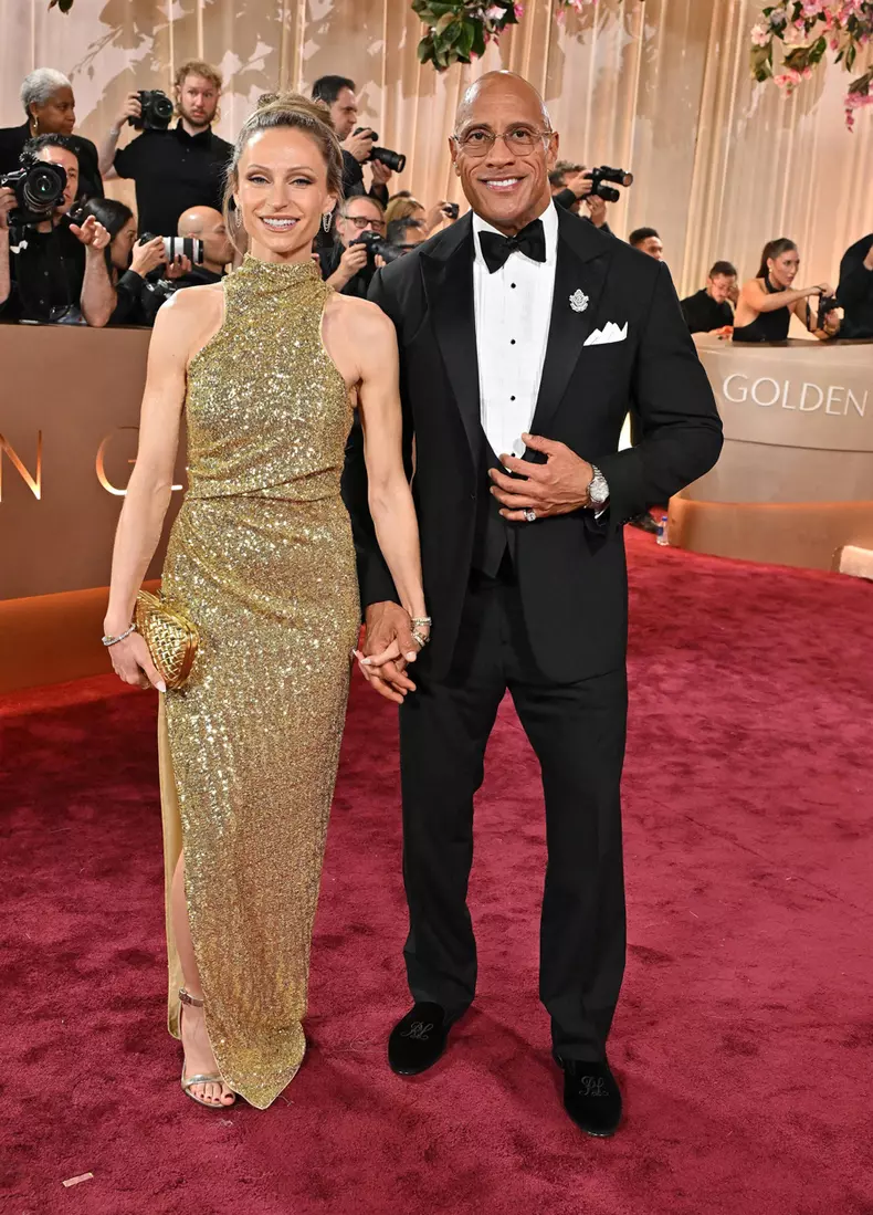 Dwayne Johnson & Lauren Hashian