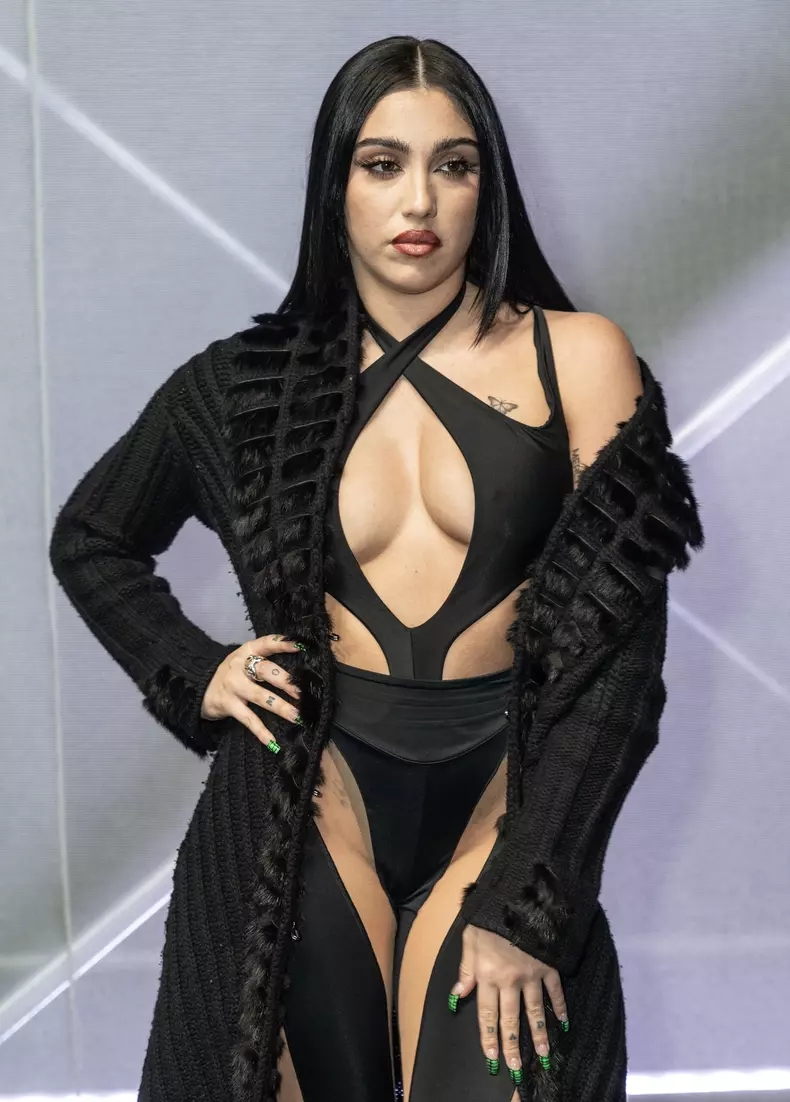 Lourdes Leon, aproape dezbrăcată la un eveniment