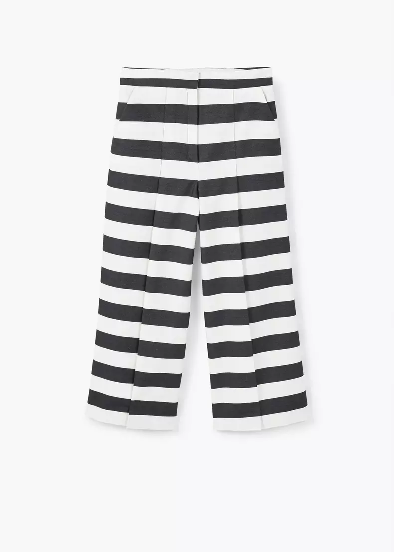 Pantaloni din bumbac, Mango, 190,90 lei