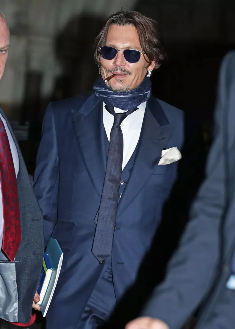 Johnny Depp court case in London